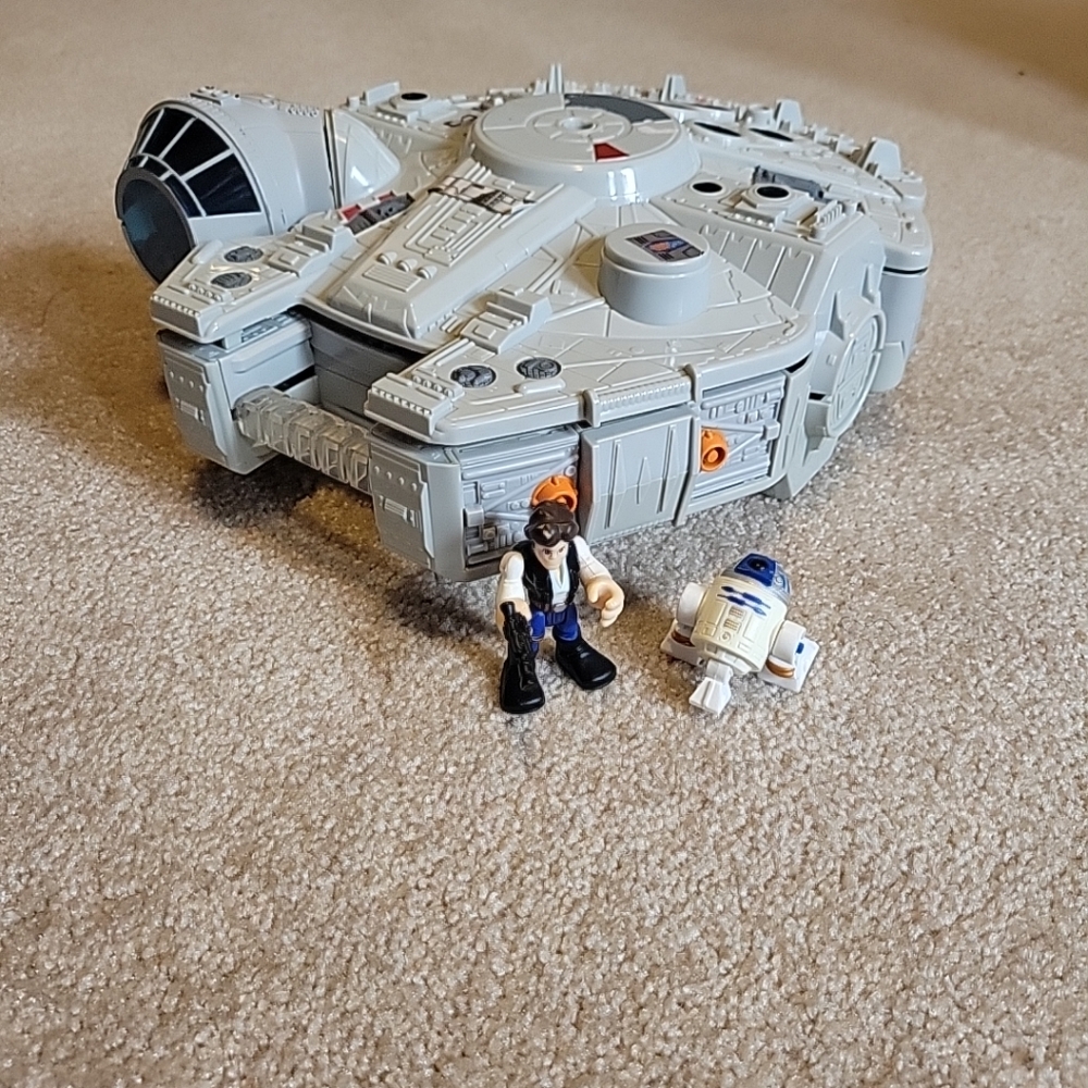 2011 Hasbro Playskool Heroes Star Wars: Galactic Heroes Millennium Falcon Exciti